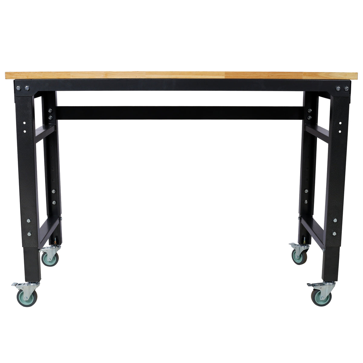 48" Wide Rolling Workbench - Adjustable Height for Workshop