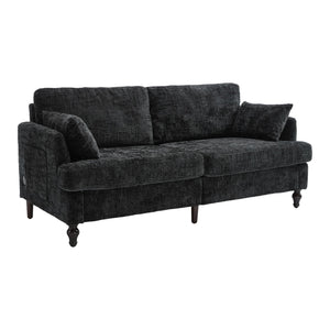 2 Seater Sofa With LED Light, USB Charging Port, And Storage Bag
