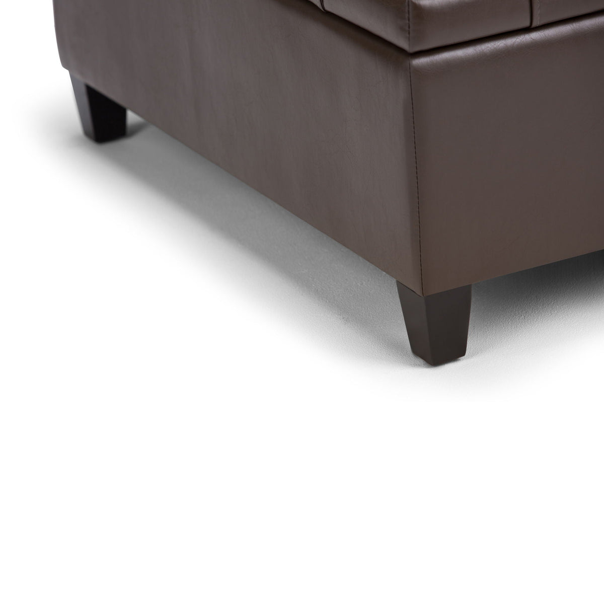 Harrison - Upholstered Coffee Table Storage Ottoman