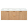 Modern Wall Mounted Bathroom Vanity, Soft Close Doors