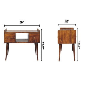 Elevated Chestnut Media Unit