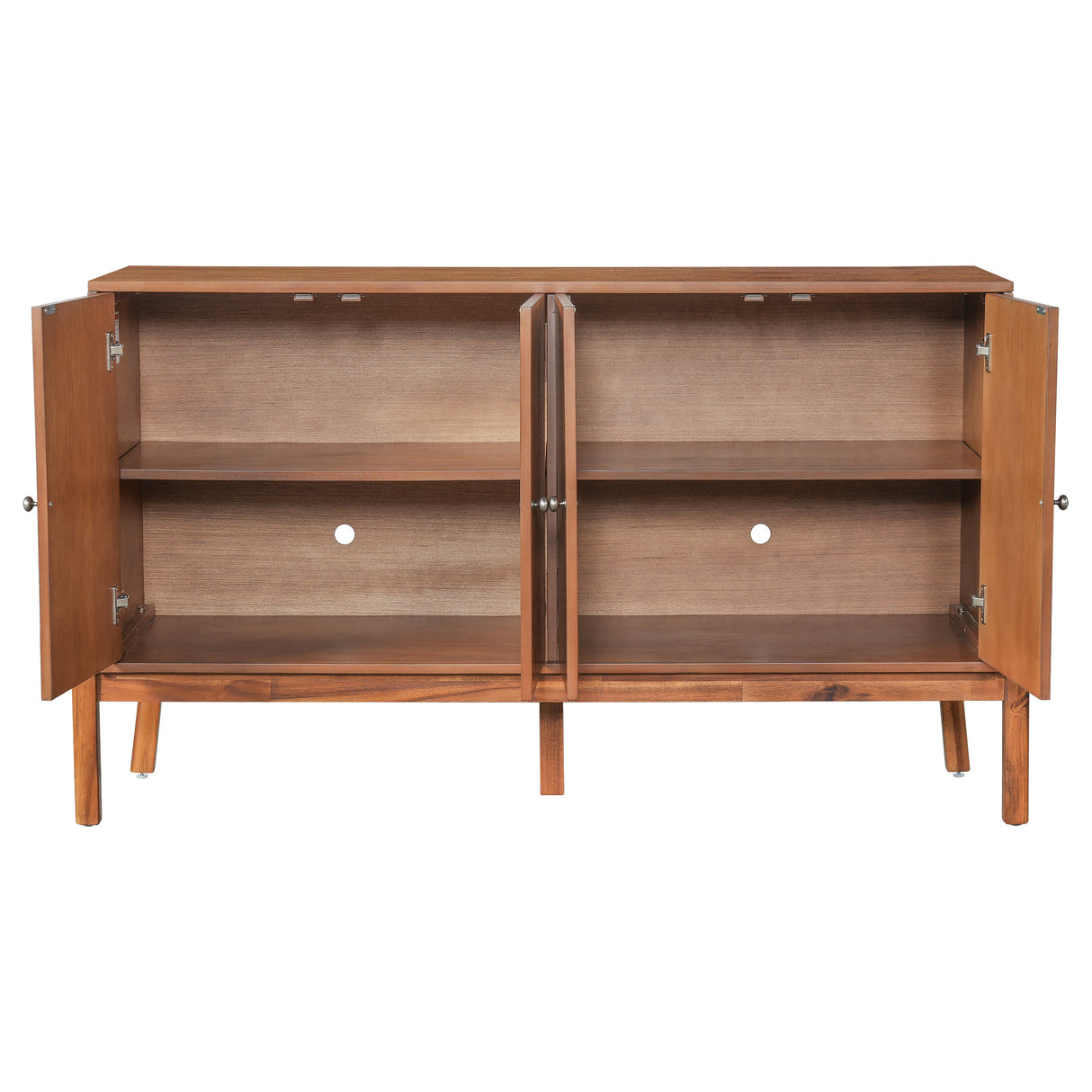 Vintage Sideboard Buffet Cabinet, 56.8" W x 18" D x 34.2" H