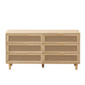 6 Drawer Storage Modern Cabinet For Bedroom