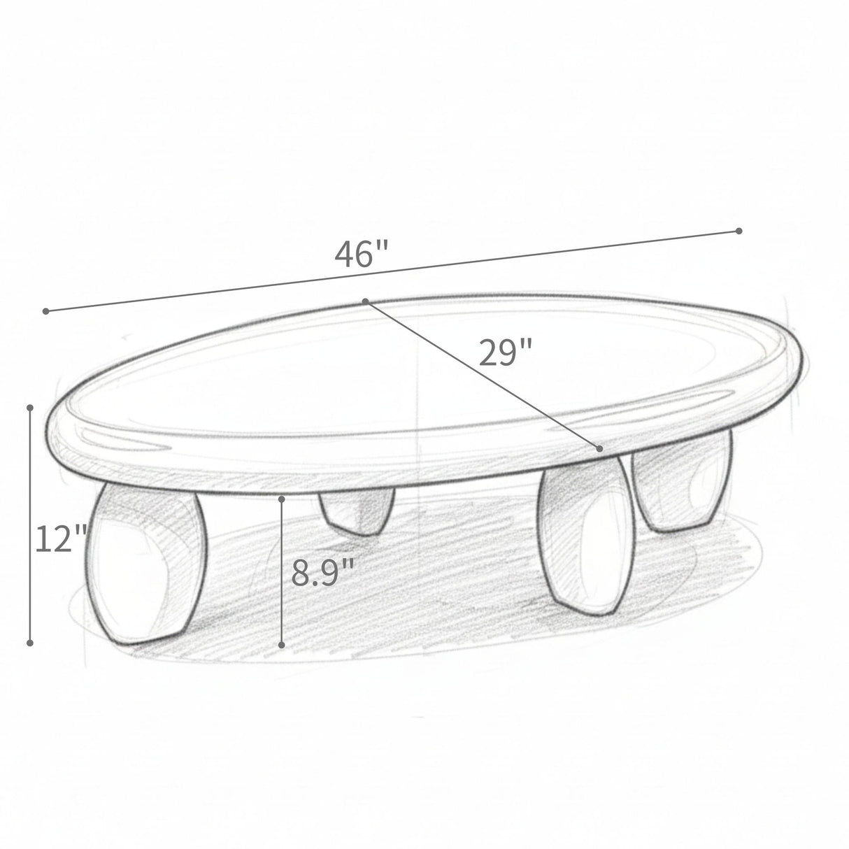 Cobblestone Coffee Table