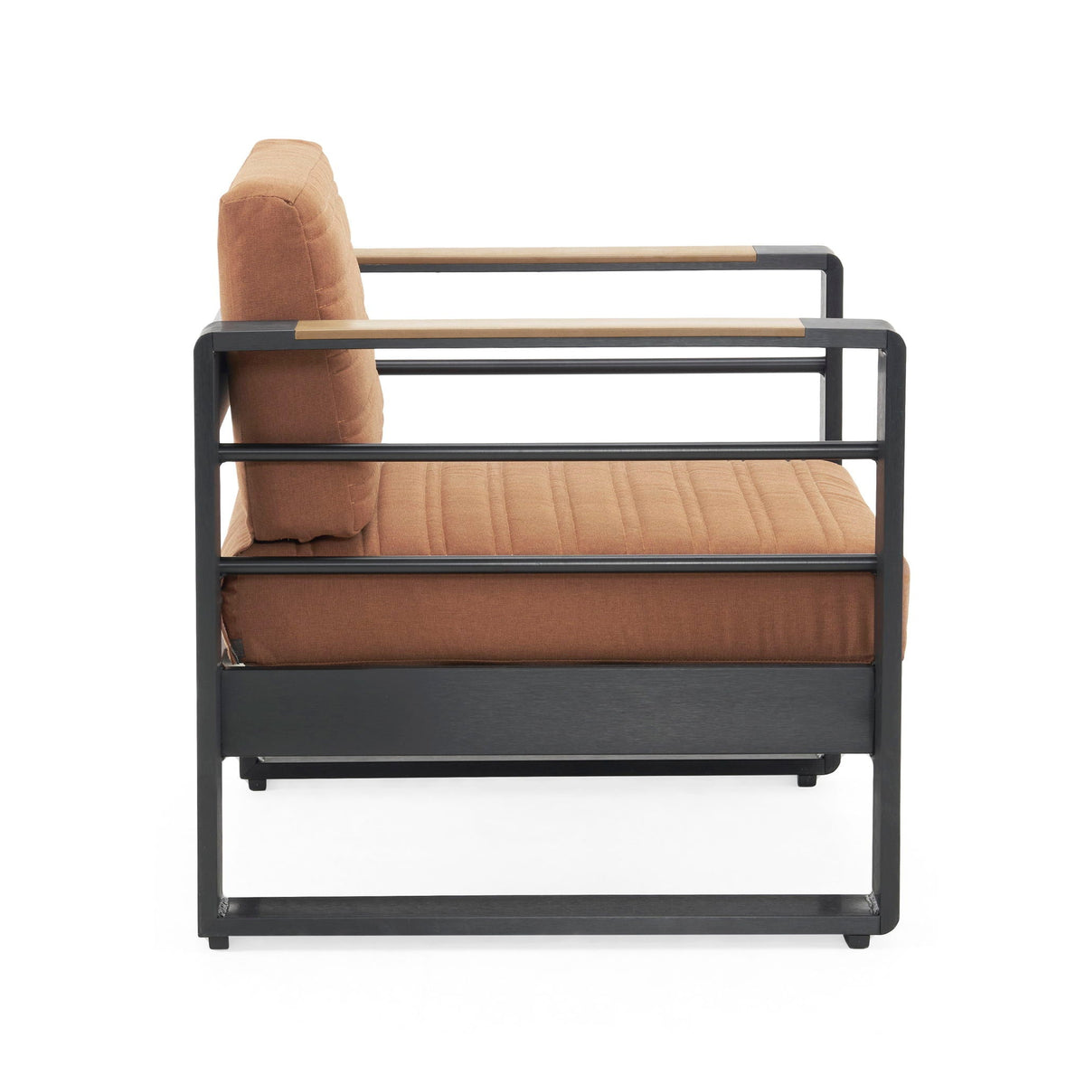 Giovanna - Club Chair Set With Aluminum Frame
