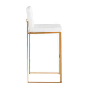 Fuji - Contemporary Design High Back Barstool