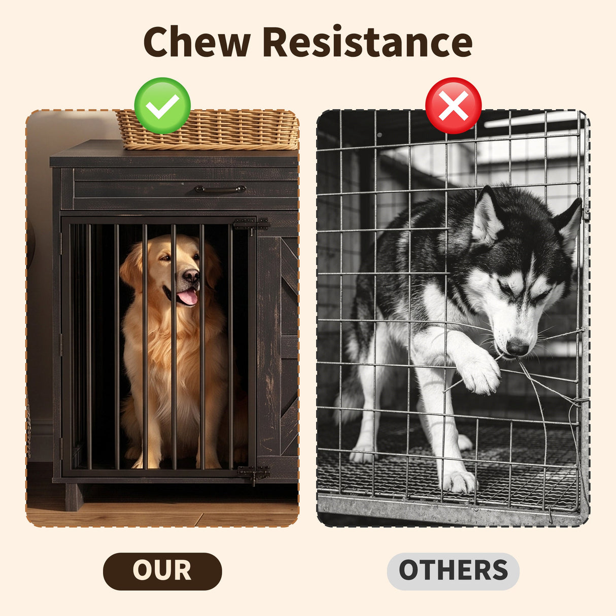 Dog Crate Furniture TV Stand