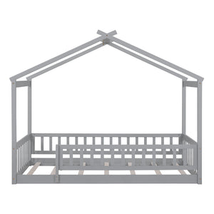 Bed House Bed Frame With Fence