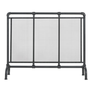 Celeste 1 Panel Iron Fireplace Screen 36" W x 29" H