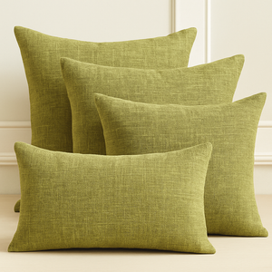 Multi-Piece Coordinated Pillow Cover & Insert Bundle – 4pcs of  4 sizes Combo Throw Pillow Covers With Inserts combined with 12"x20", 18"x18", 20"x...