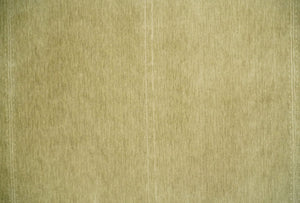 4x6 Small Solid Beige Wool Hand Woven Southwestern Gabbeh Rug