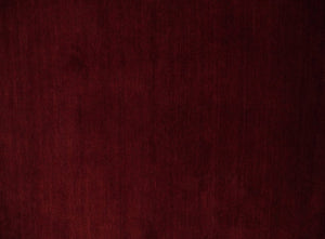 4x6 Solid Red Wool Hand Woven Southwestern Gabbeh Rug