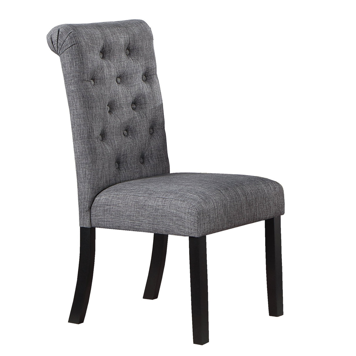 5 Piece Dining Table Set with 4 Side Chairs, Tufted upholstered - Pier 1