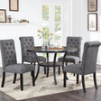 5-Piece-Dining-Table-Set-with-Tufted-upholstered-4-Side-Chairs-Dining-Set