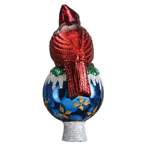 Cardinal Tree Top Ornament