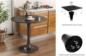 Modern Round Dining Table - 31.5''