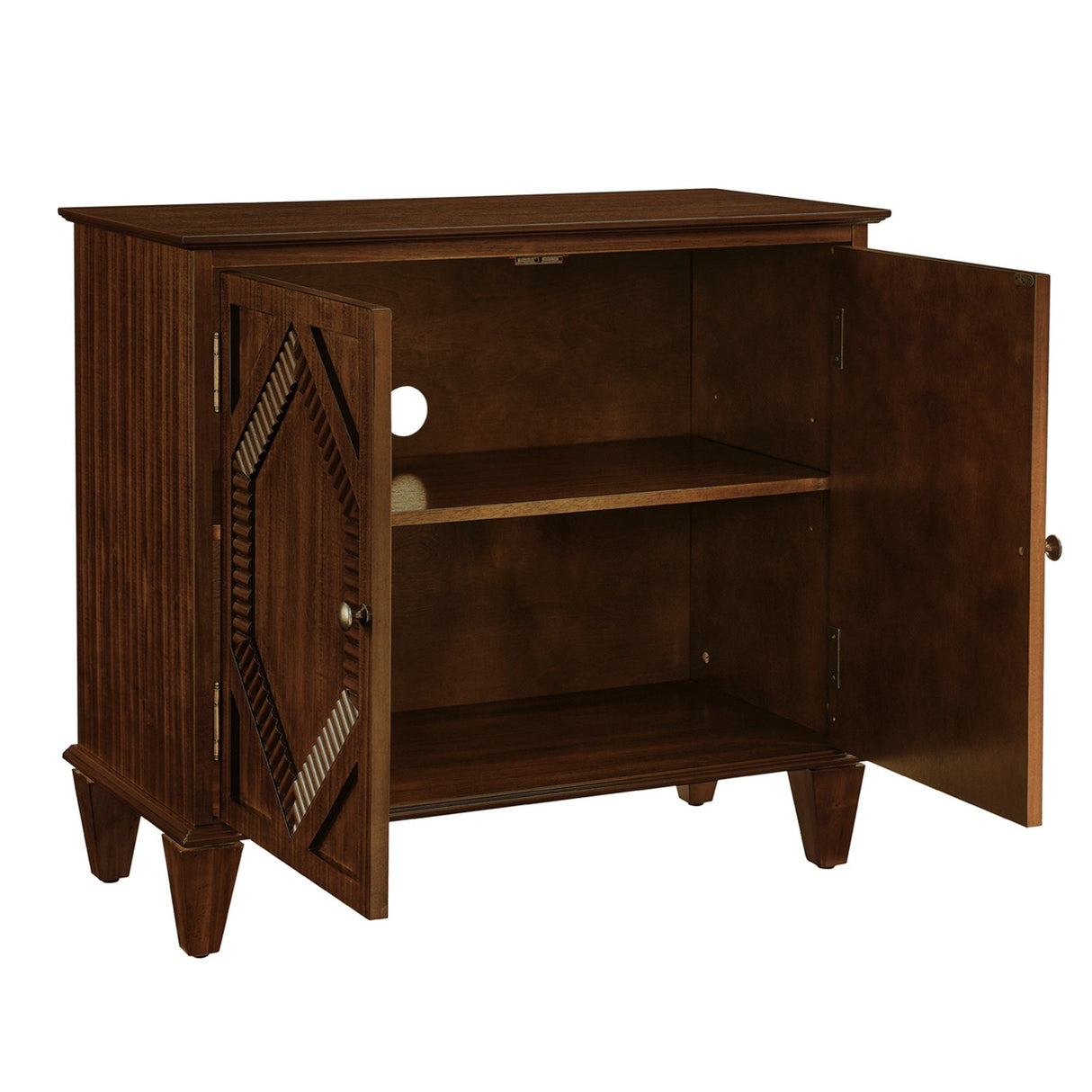 33.6' Retro Wooden Sideboard Buffet Cabinet with Storage