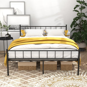 Queen Size Bed Frame, Headboard and Footboard