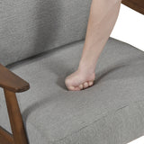 Sagebrooke Solid Wood Modern Accent Chair