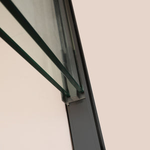 Modern Double Sliding Shower Enclosure, Tempered Glass