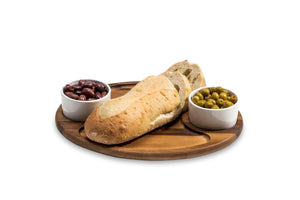 Charcuterie/-Serving-Tray-w/-2-ceramic-bowls-w/-lids-Serving-Tray
