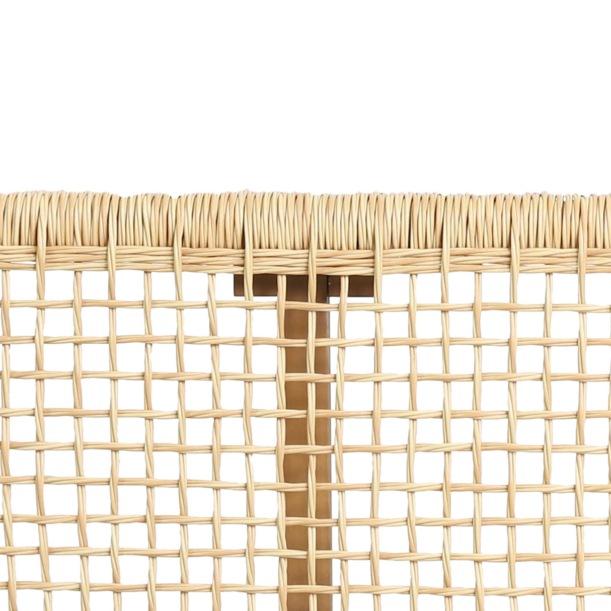 Angie - Bench Outdoor Seating Acacia Wood Faux Rattan - Teak