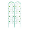 Metal Garden Trellis Rustproof Trellis For Climbing Plant Outdoor Flower Support