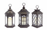Assorted-lanterns-with-led-candle-(set-of-3)-Candles
