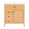 Bathroom Vanity With Sink, Soft Closing Cabinet