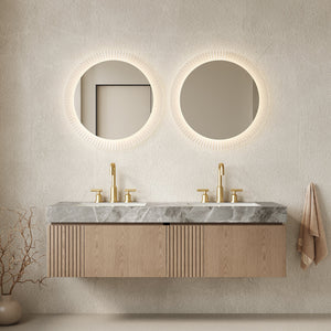 MURI 60" Bathroom Vanity & Sink, Floating Storage Cabinet