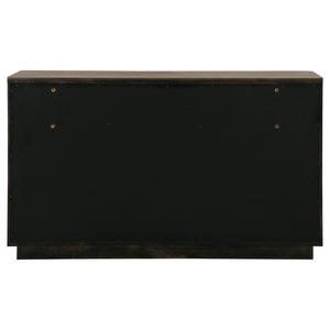 Moraga - 6 Drawer Dresser Cabinet - Ash Brown