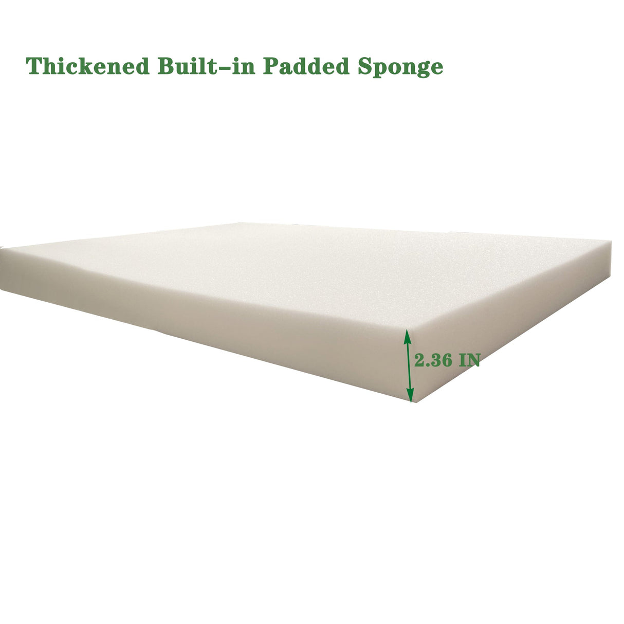 2pcs set outdoor lounge chair cushion replacement patio funiture seat cushion chaise lounge cushion