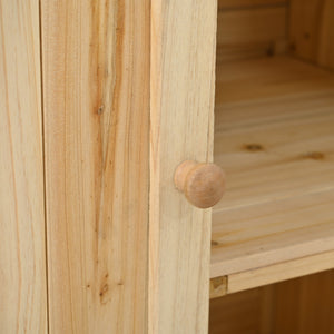 Outdoor Kitchen Island Fir Wood Kitchen Island with Stainless Steel Top