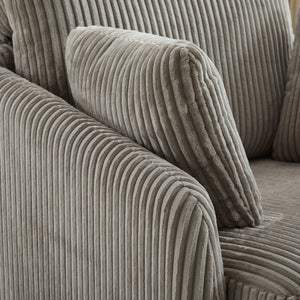 40.55"W Swivel Accent Chair with 2 Throw Pillows