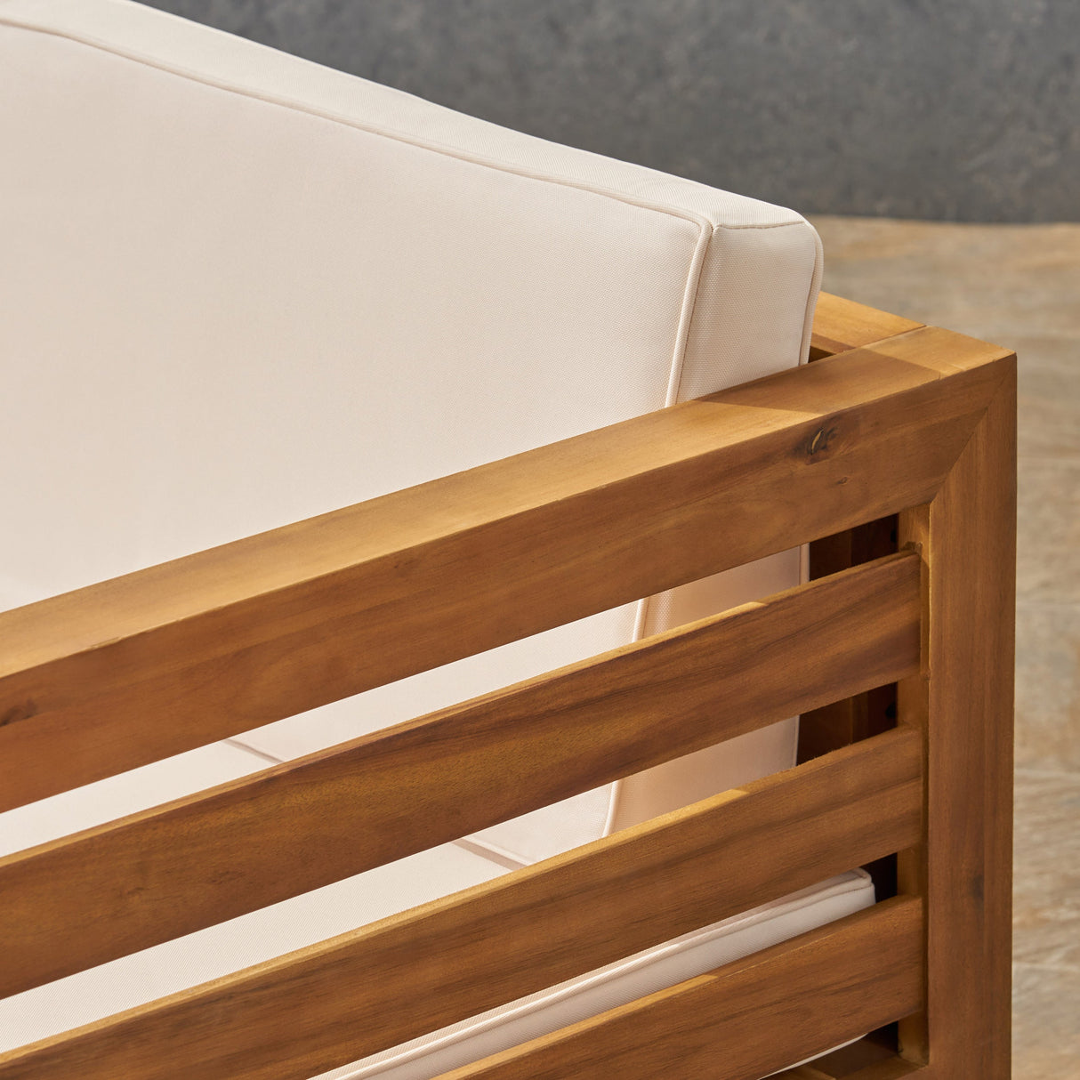 Cambridge L Shape Sofa Set with Ottoman and Table