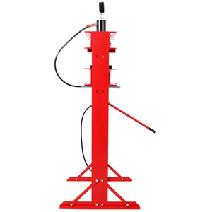 30 Ton Air Hydraulic Shop Press With Gauge, Adjustable H-Frame