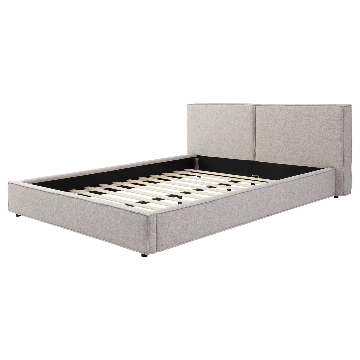 Modern Tufted Queen Size Upholstered Platform Bed Frame