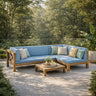 Brava X-Back Left Corner Bench Set of 2