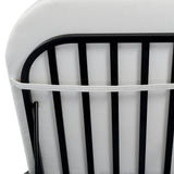 TREXM Outdoor Daybed with Adjustable Backrest