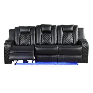 Benz - Power Reclining Sofa With LED Lighting
