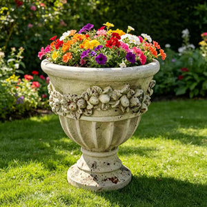 MGO Garden Planter in Rust Finish