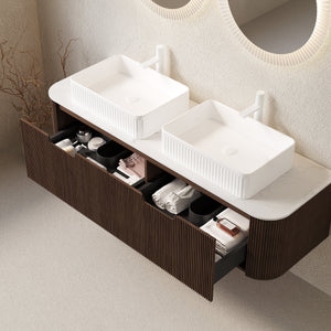 Dina 60" Bathroom Vanity with Sinks