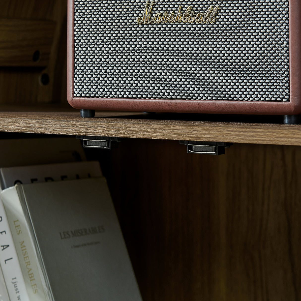 High Arched Storage Cabinet with Lamp