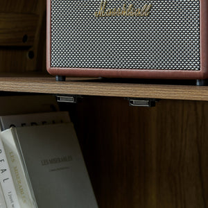 High Arched Storage Cabinet with Lamp