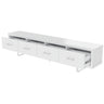 TV Stand With Slatted Drawers