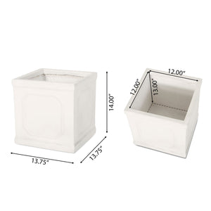 Durable Planter - Antique White