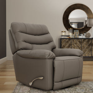 Oslo Antelope - Swivel Glider Recliner With Manual Footrest