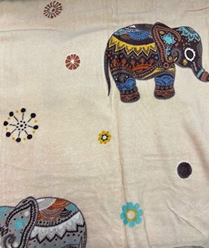 Decor&More Tropical Summer Novelty Velvet Fleece Throw Blanket (50" x 60")