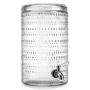 Hobnail-Beverage-Dispenser-With-Lid-Bar-&-Beverage-Accessories