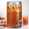Hobnail Beverage Dispenser With Lid